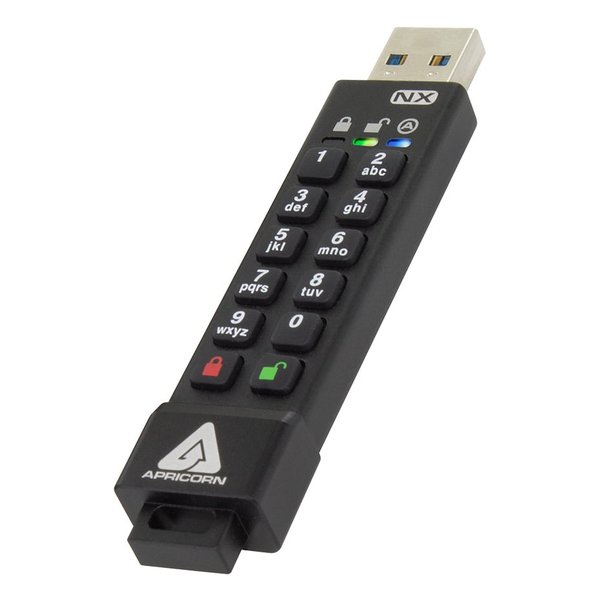 Apricorn アプリコーンAegis Secure Key 3NX セキュアストレージ 128GB USB3.0 USBメモリー ASK3-NX-128GB ASK3-NX-128GB(2573369)代引不可 送料無料 33,716円