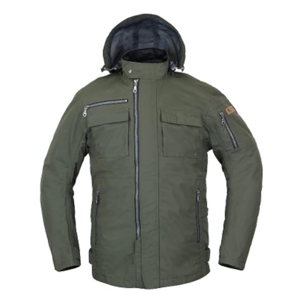 ROUGH&amp;ROAD ラフアンドロードデュアルテックスストームパーカーFP オリーブ BLサイズ RR7247OVB3(2506411)代引不可 送料無料