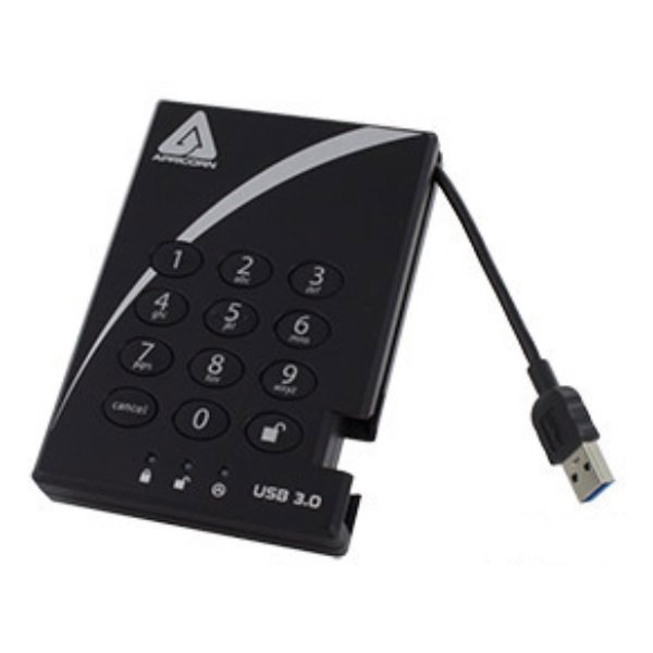 Apricorn アプリコーンアプリコーン Aegis Padlock USB 3.0 - Solid State Drive A25-3PL256-500 R2 A25-3PL256-S2000 R2(2574117)代引不可 送料無料