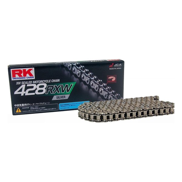 RK（アールケー）アールケー RK SV428RXW-110 ドライブチェーン シルバーメッキ SV428RXW 110L RKSV428R-XW110L(2575377)代引不可 送料無料