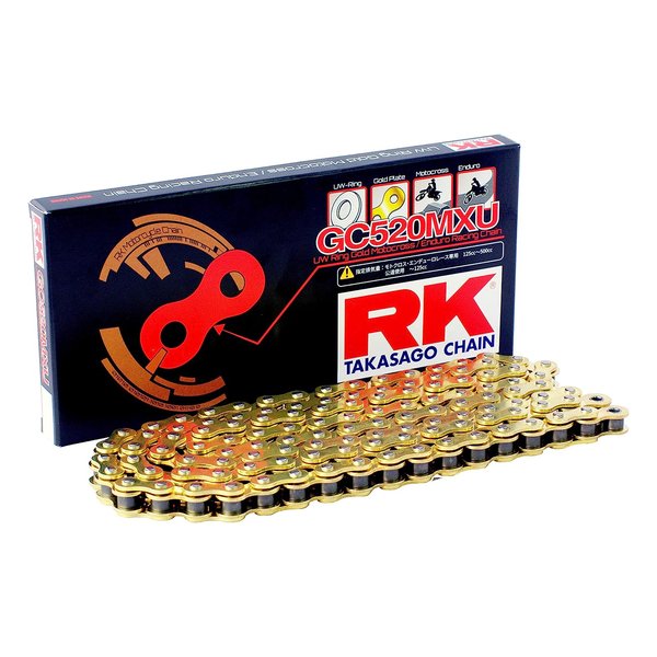 RK（アールケー）GC520MXU-120 ドライブチェーン GC520MXU 120L RKGC520MXU-120L(2575395)送料無料