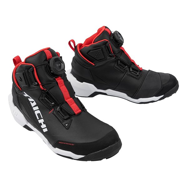 RS TAICHI アールエスタイチ013 DRYMASTER アロー シューズ 防水 ブラック/ホワイト 24.5 cm RSS013BKWH245(2516785)代引不可 送料無料