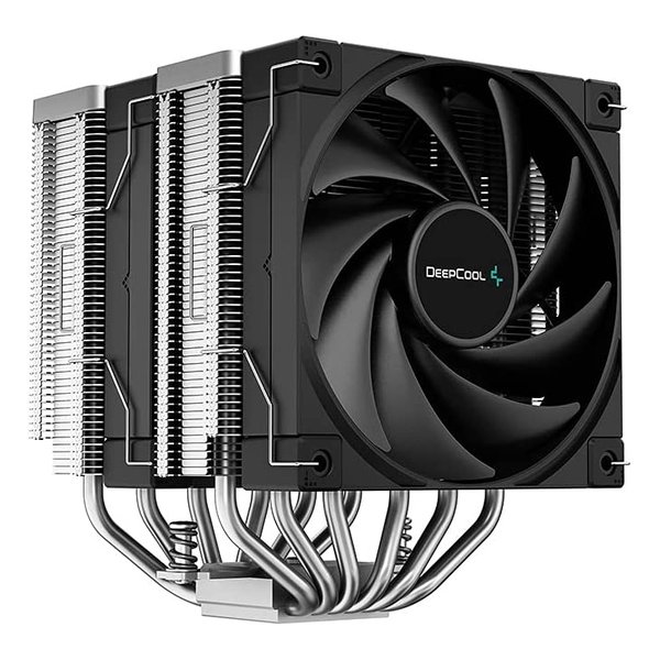 DEEPCOOL ディープクールサイドフロー型CPUクーラー TDP 260Wまで対応/デュアルタワーヒートシンク採用/黒 R-AK620-BKNNMT-G(2521963)代引不可 送料無料 7,385円