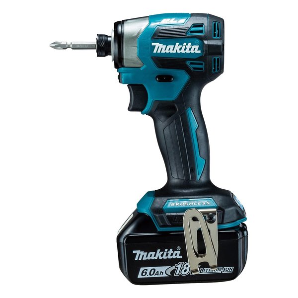 makita マキタ充電式インパクトドライバ 18V6Ah/バッテリ2本・ケース付 