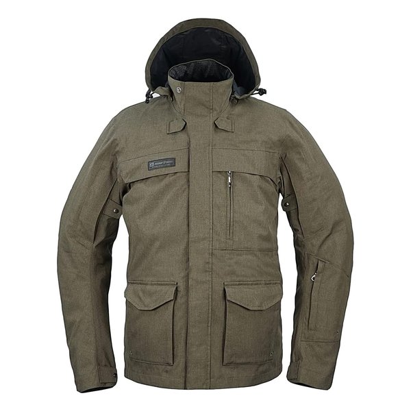 ROUGH&ROAD ラフアンドロードR&R デュアルテックストレックパーカー OV4 オリーブ LLサイズ RR7249OV4(2529360)代引不可 送料無料