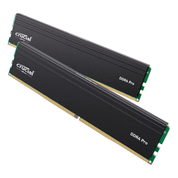 crucial クルーシャルデスクトップ用 PCメモリ Pro DDR4-3200 UDIMM 32GB Kit 16GBx2枚 CP2K16G4DFRA32A(2575220)送料無料