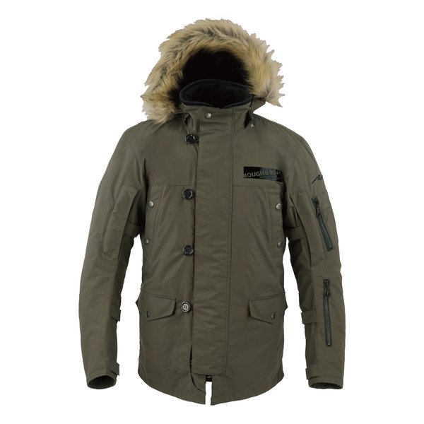 ROUGH&ROAD ラフアンドロードN-3BR プリマロフトウインタージャケット ダークオリーブ-M RR7750DO2(2579166)代引不可 送料無料