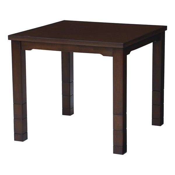 萩原 ハギハラダイニングコタツ KOT-7311DBR-80(2583905)代引不可