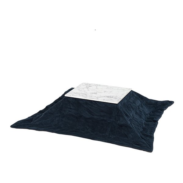 萩原 ハギハラコタツ+うす掛け布団 2点セット アルラ7560MWH+ビケ7560NV(2583950)代引不可