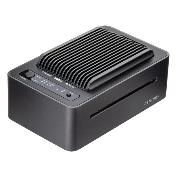 CENTURY センチュリー裸族のクローンベース NVMe USB20G ガンメタリック CRCBNV2U20GCP(2586179)送料無料
