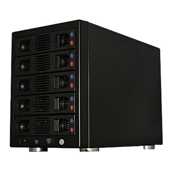 フィールドスリー Field3RAID対応 SATA3.5&SATA2.5インチHDD5台ケース MAL335EU3R(2348749)代引不可