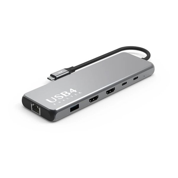フィールドスリー Field3FeeLTEK Portable USB4 10-in-1 USB-C Hub USB4 8K PD対応 変換アダプタ HCM010AP2F(2584809)代引不可