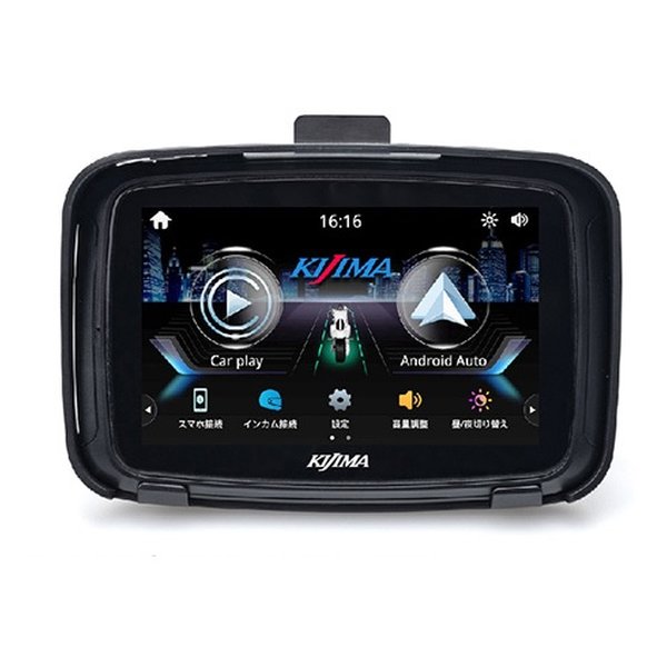 キジマ (kijima) スマートディスプレイ SD01 バイクスマートモニタ