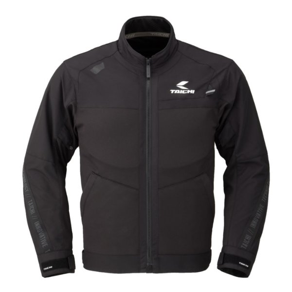 TAICHI ブラックジャケット TAICHI バイクジャケット L 黒/赤 TAICHI