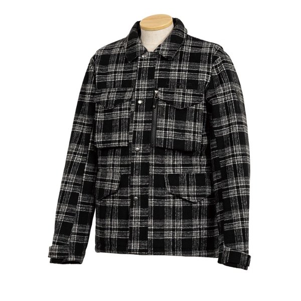 urbanism（アーバニズム）秋冬 UNJ131 アーバンフィールドジャケット メンズ ブラックチェック LLサイズ UNJ131/BLACK CHECK/LL(2581553)代引不可 送料無料