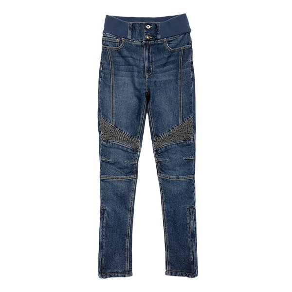Rosso Style Lab ロッソスタイルラボ レディース秋冬 ROP66 リブウォームストレッチパンツ レディース ブルーデニム Mサイズ ROP66/BLUE DENIM/M(2581778)代引不可 送料無料
