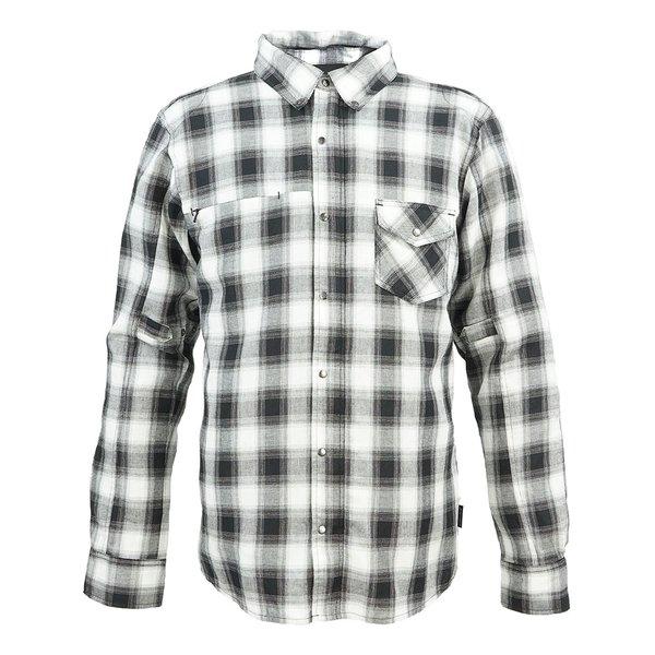 ROUGH&amp;ROAD ラフアンドロードラフ ライドシャツFP チェックブラック L サイズ RR1004CK-BK3(2589957)代引不可 送料無料