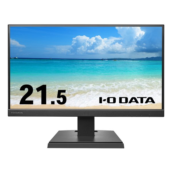 I・O DATA アイ・オー・データ機器21.5型ワイド液晶ディスプレイ 3辺フレームレス＆高視野角ADSパネル KH-A221DB(2589372)送料無料