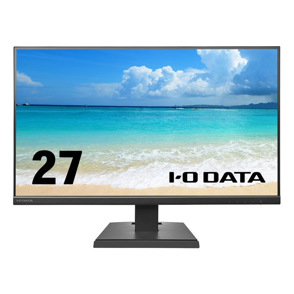 I・O DATA アイオーデータ27型ワイド液晶ディスプレイ 3辺フレームレス＆広視野角ADSパネル KH-A271DB(2589374)送料無料