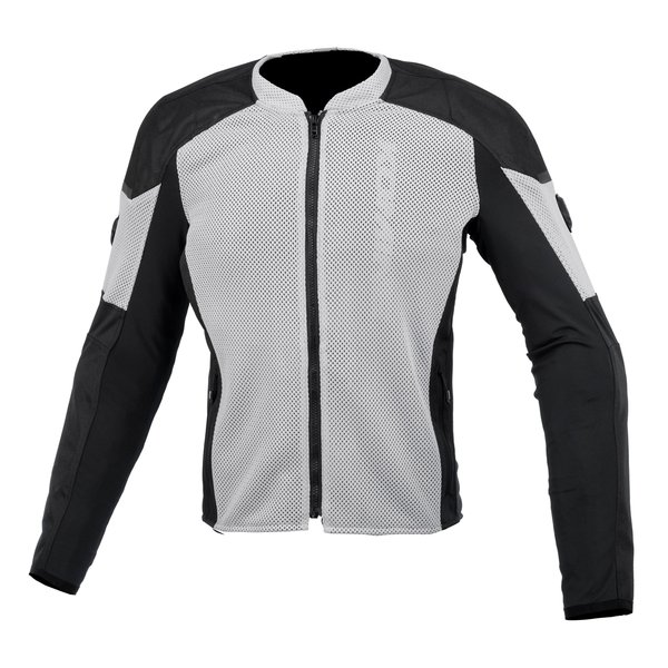 KOMINE コミネバイク用 春夏 ヘビーメッシュスクランブラージャケット ライトグレー/Lサイズ JK-173/LIGHT GREY/L(2589141)代引不可 送料無料