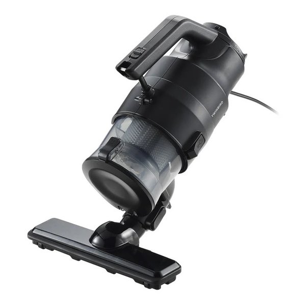 TWINBIRD ツインバード掃除機 コード式 パワーハンディークリーナー サイクロン式 ブラック HC-EB54B(2579073)代引不可 送料無料