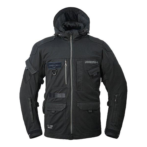 ROUGH&ROAD ラフアンドロードバイク用 RR7349 マウンテンメッシュパーカー ブラック Lサイズ RR7349/BLACK/L(2529397)送料無料 16,088円
