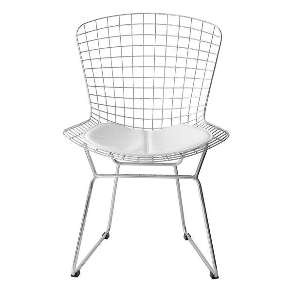 宮武製作所 ミヤタケセイサクジョハリー・ベルトイア ワイヤーチェア リビングチェア/デザイナーズチェア/ホワイト PCK-022N ホワイト(2614502)代引不可