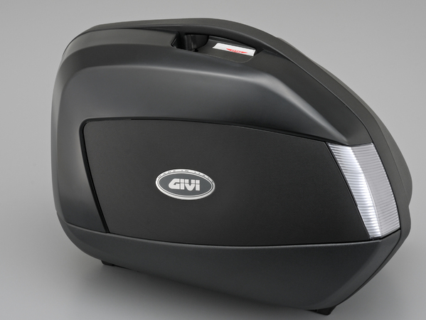 GIVI ジビV35NT V35 左右1セット 35L 未塗装ブラック TECHスモークレンズ D75617(2294507)代引不可 送料無料