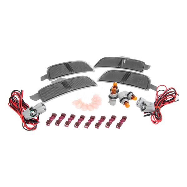 I.L.Motorsport（アイエルモータースポーツ）サイドリフレクターセット スモーク バルブタイプ NDロードスター ND0-1556(2624422)代引不可 送料無料