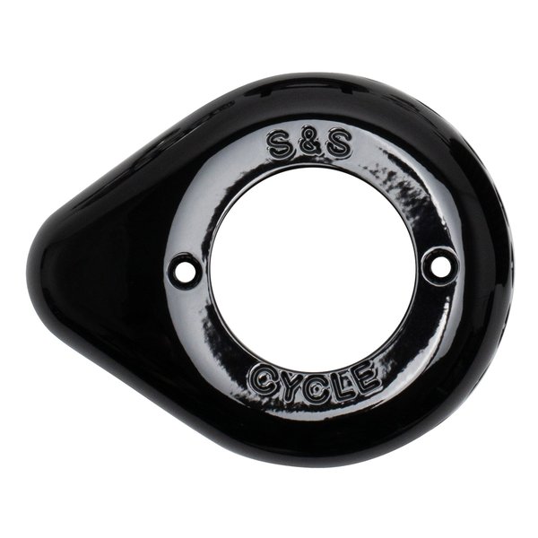 S&amp;S Cycle Inc（エスアンドエスサイクル）エアスティンガーステルス ティアドロップ グロスブラック カバー単体 170-0686(2625025)代引不可 送料無料