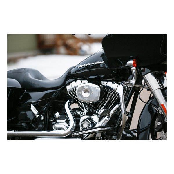 S&S Cycle Inc（エスアンドエスサイクル）ステルス エアクリーナーキット トリビュート クローム 170-0594(2625119)代引不可 送料無料