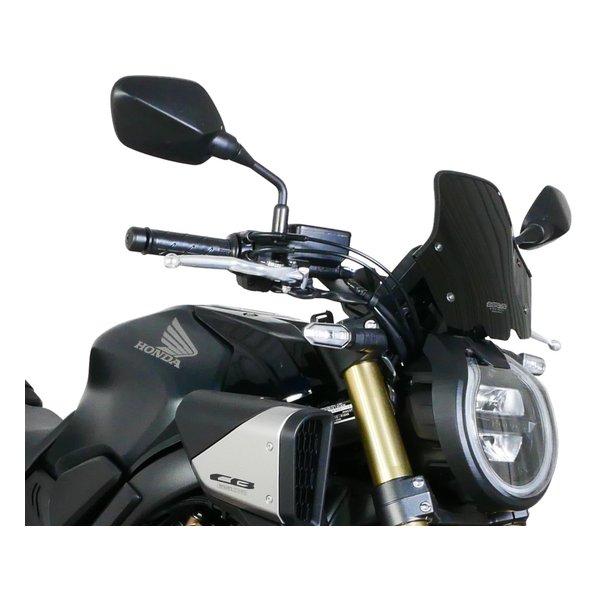 MRA（エムアールエー）スクリーン レーシング ブラック CB650R 24 4025066176939(2627672)代引不可 送料無料