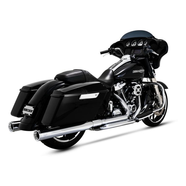 VANCE&HINES（バンスアンドハインズ）Dresser Duals PCX ドレッサーデュアル ヘッドパイプ クローム マフラー 17351(2630357)代引不可 送料無料