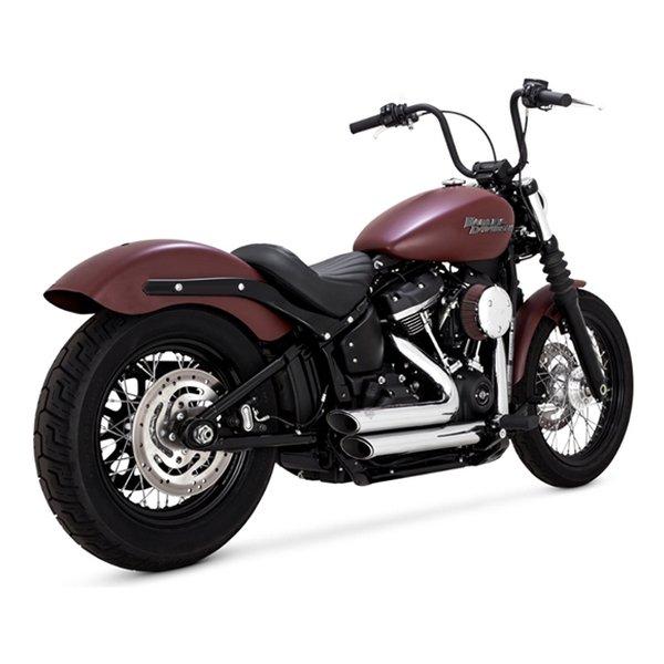 VANCE&HINES（バンスアンドハインズ）ShortShots Staggered PCX ショートショットスタッガード クローム マフラー 1800-2596(2630423)代引不可 送料無料