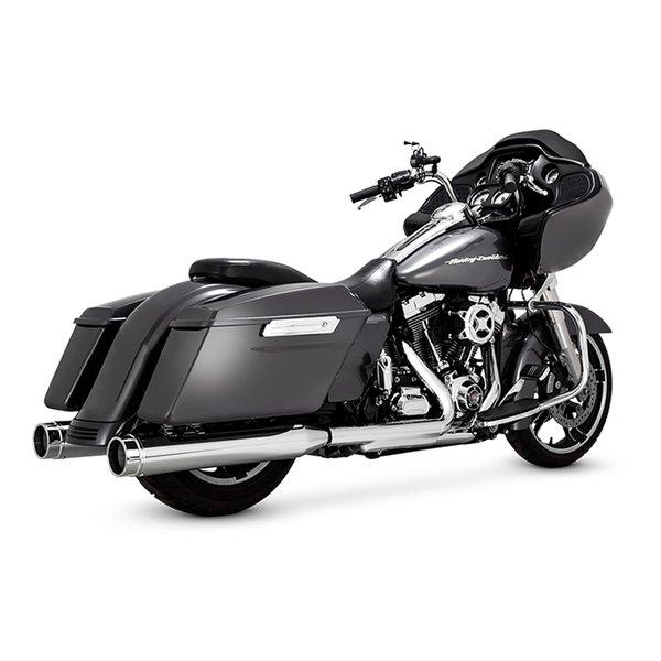 VANCE&HINES（バンスアンドハインズ）Torquer450 トルカー スリップオン クローム マフラー TOURING 95-16 1801-1458(2630457)代引不可 送料無料