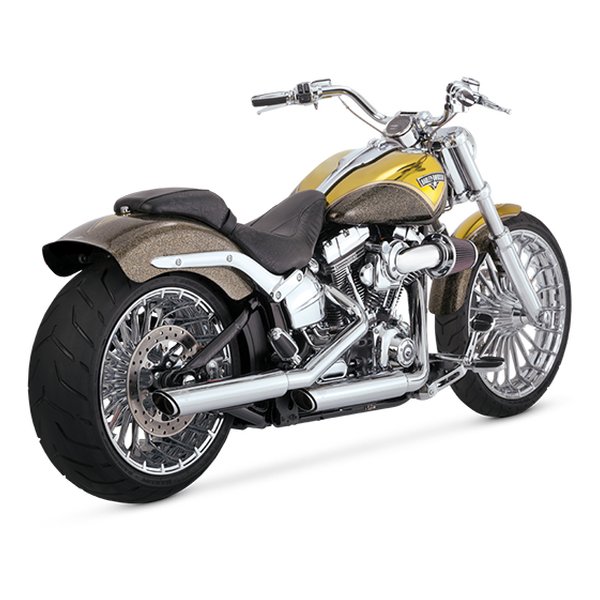 Vance&Hines スリップオン ツインスラッシュ 3インチ マフラー Vance&Hines スリップオン ツインスラッシュ 3インチ マフラー