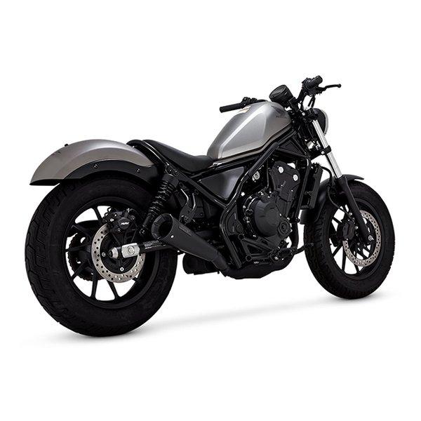 VANCE&HINES（バンスアンドハインズ）Upsweep アップスウィープ スリップオン ブラック マフラー REBEL 500/250 17-21 1811-3876(2630500)代引不可 送料無料