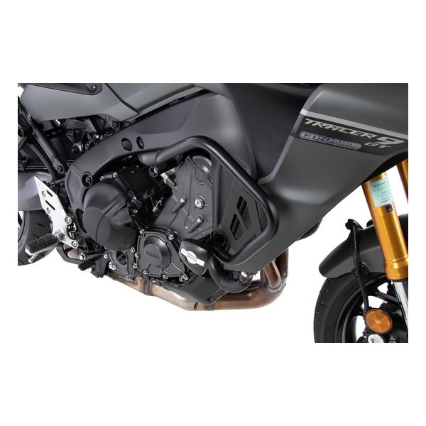 HEPCO&amp;BECKER（ヘプコアンドベッカー）エンジンガード ブラック クラッシュパッド付 TRACER9/GT/+ 21-23/MT-09/SP 21-23 50145720001(2631258)代引不可 送料無料