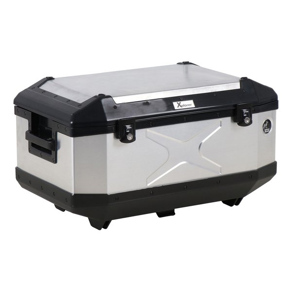 HEPCO&amp;BECKER（ヘプコアンドベッカー）トップケース エクスプローラー 60 シルバー 6102250000(2631815)代引不可 送料無料