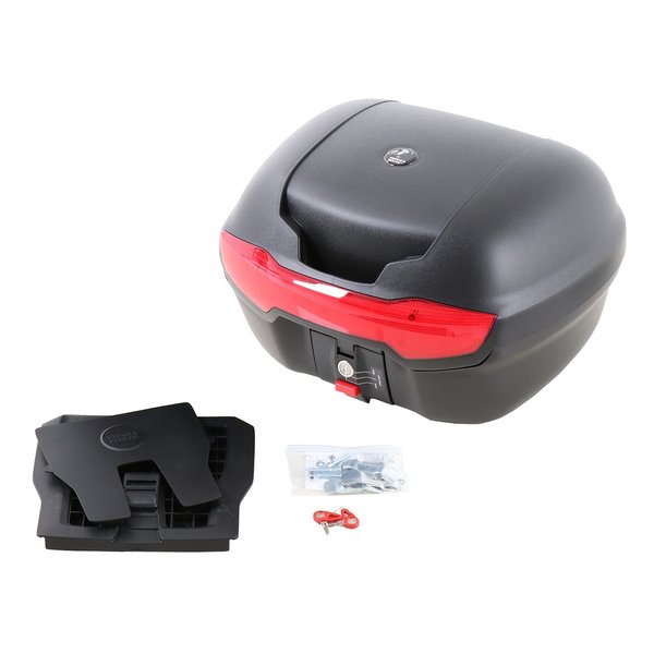 HEPCO&amp;BECKER（ヘプコアンドベッカー）トップケース ジャーニー 汎用タイプ 40 ブラック 6100890001(2631829)代引不可 送料無料