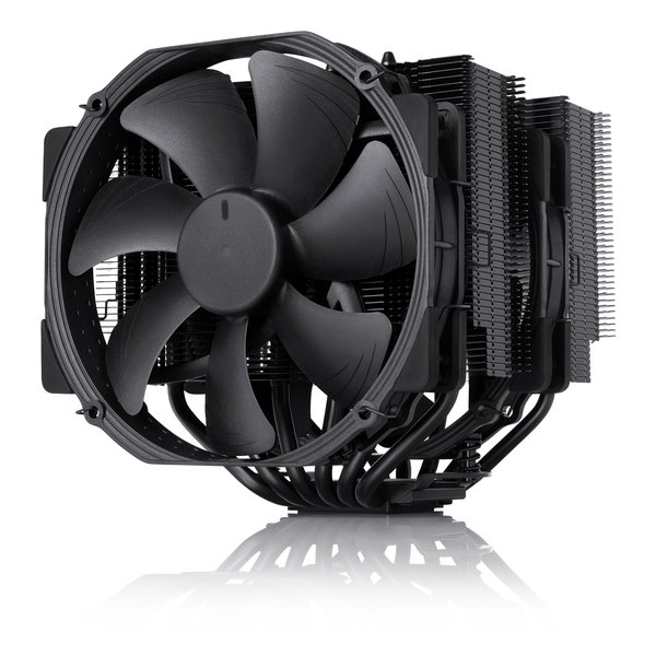 Noctua ノクチュアプレミアム ツインタワー CPUクーラー PWM/140mm/ファン付/ブラック NH-D15 choromax.black(2487078)代引不可 送料無料