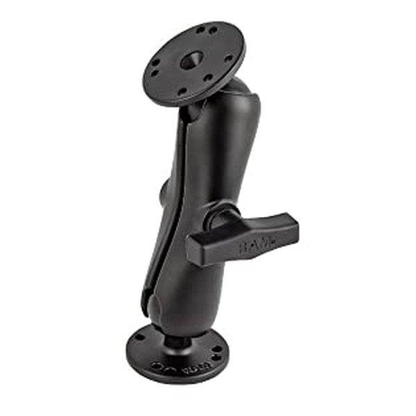 RAM MOUNTS ラムマウントAMPSラウンドベース2個セット 標準アーム 1.5インチボール RAM-101U P090-0422(2575969)代引不可 送料無料