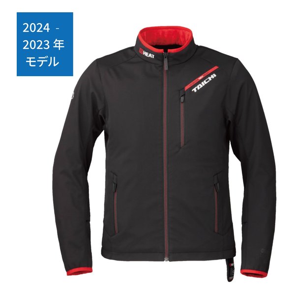 RS-Taichi アールエスタイチバイク用 秋冬 e-HEAT インナージャケット ブラック/レッド/XLサイズ RSU637/BLACK/RED/XL(2581011)代引不可 送料無料