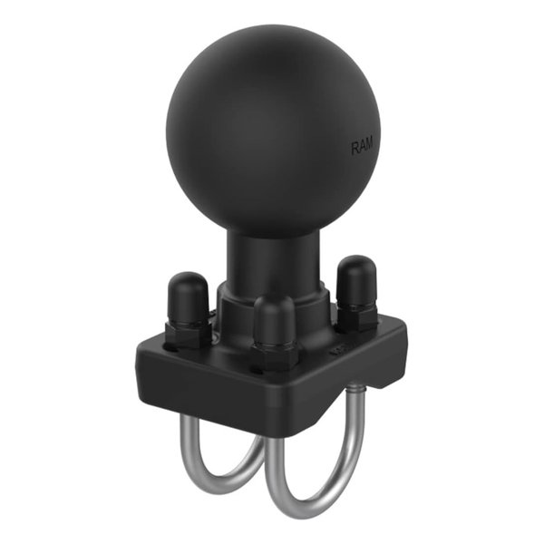 RAM MOUNTS ラムマウントダブルU字クランプベース ステンレスボルト φ25.4-31.75mm対応 P110-1529(2576028)代引不可 送料無料