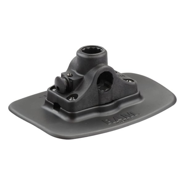 RAM MOUNTS ラムマウントスプラインポスト 貼付式 粘着面180x133mm P111-1373(2576043)代引不可 送料無料
