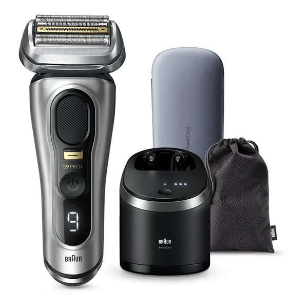 braun ブラウンシリーズ9 Pro+ 電気シェーバー マットシルバー 9577cc-V(2642430)送料無料
