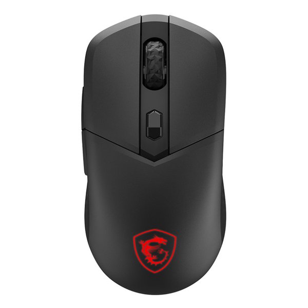 MSI エムエスアイワイヤレス ゲーミングマウス 軽量/60g/有線/無線/左右対称/ブラック VERSA 300 WIRELESS(2636373)送料無料