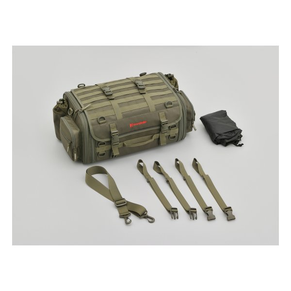 DAYTONA デイトナツーリング シートバッグ BASIC Mサイズ 33-42L ホテル2泊 DH-763 グリーン D29784(2541198)代引不可 送料無料
