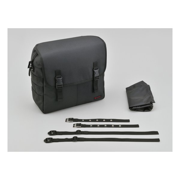 DAYTONA デイトナサイドバッグ 15L サドルバッグ DHS-27 ブラック D30838(2544371)代引不可 送料無料 6,428円