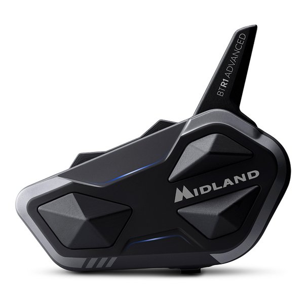 MIDLAND ミッドランドBTR1 Plus インターカム シングルパック パラスト対応/6人まで通話可能/ブラック QQ1LIK207754(2615399)送料無料